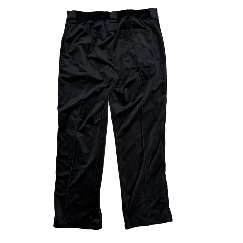 Rhude 'Black' Velvet Track Pants