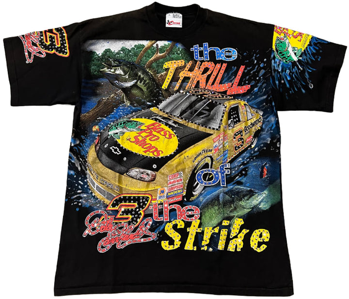 Dale Earnhardt 'The Trhill The Strike' Rhinestone Vintage Tee