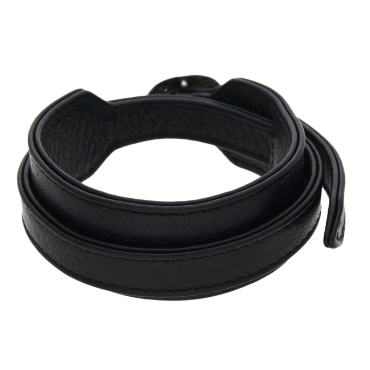 Chrome Hearts 'R&R' Gunslinger Leather Bracelet