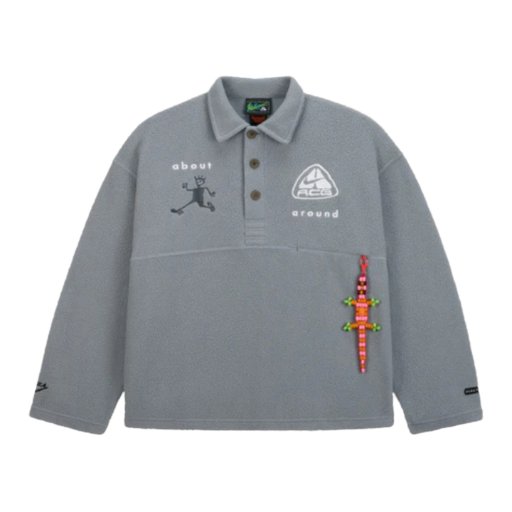 Nike ACG x CPFM Longsleeve Polo Grey