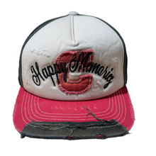 Happy Memories Don't Die HMDD 'Red' Distressed Trucker Hat