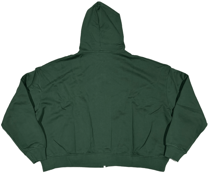 Happy Memories Don't Die HMDD 'Green' H Star Zip Up Hoodie