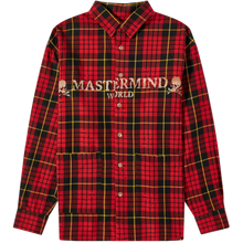 Mastermind World 'Red' Oversized Plaid Shirt