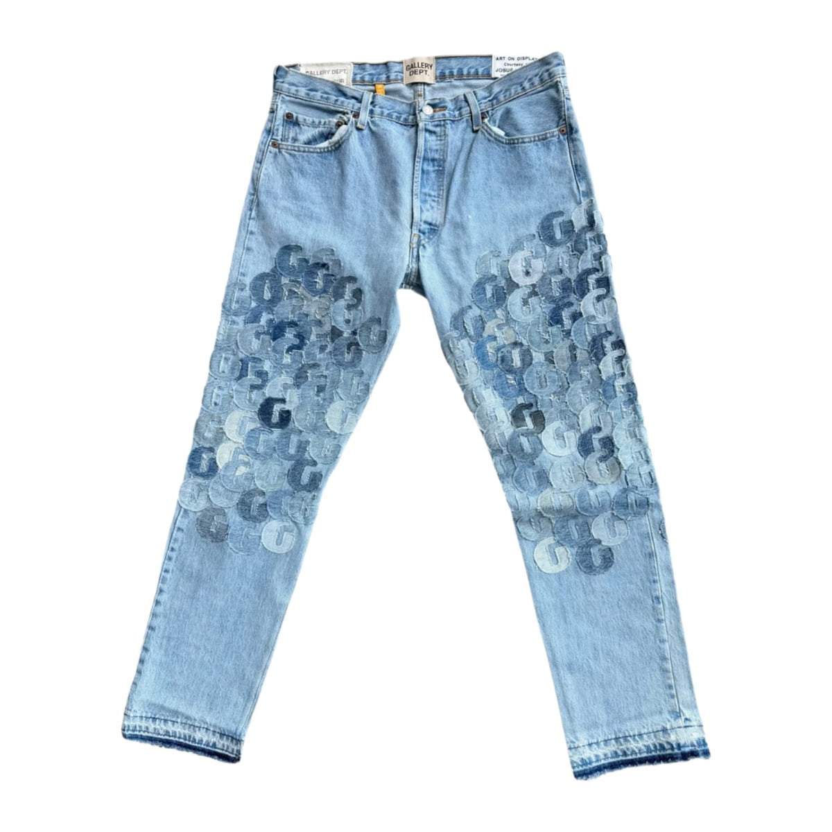 Gallery Dept. 'Super G' Blue Denim Jeans