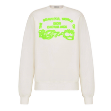 Dior x Cactus Jack 'Beautiful World' White Crewneck