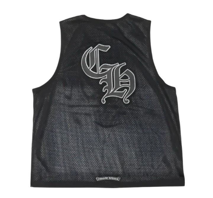 Chrome Hearts 'Black' Mesh Sleeveless Jersey