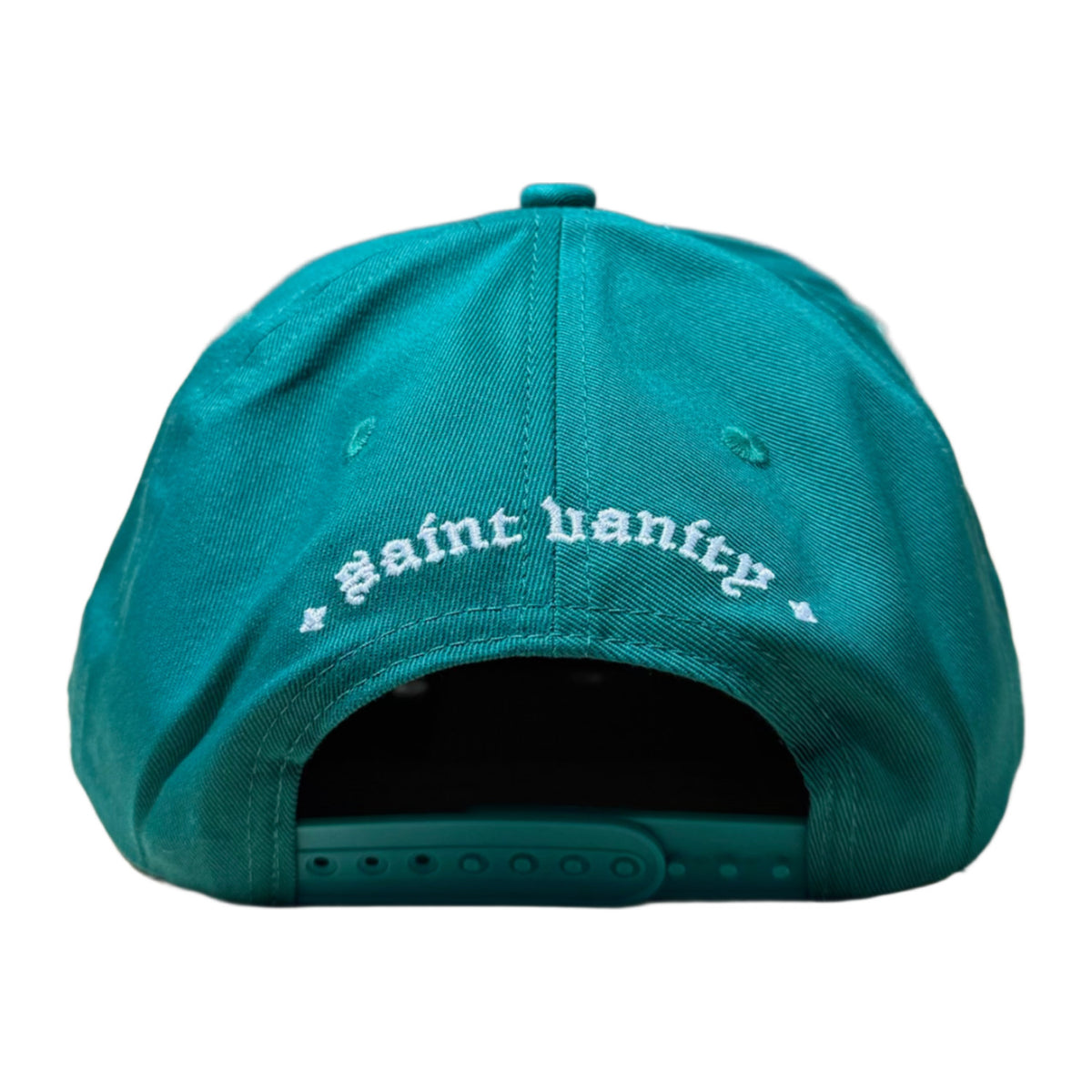 Saint Vanity 'Griffin' Green and Yellow Hat