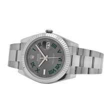 Rolex Datejust 'Wimbledon' 41 Oystersteel Stainless Slate Dial Oyster Watch 2026 126334