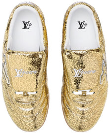 Louis Vuitton Footprint Metallic Gold
