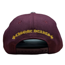 Chrome Hearts 'Maroon/Yellow' 6 Panel Maroon Baseball Hat