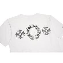 Chrome Hearts Vintage 'White' Horseshoe Plus Cross Tee