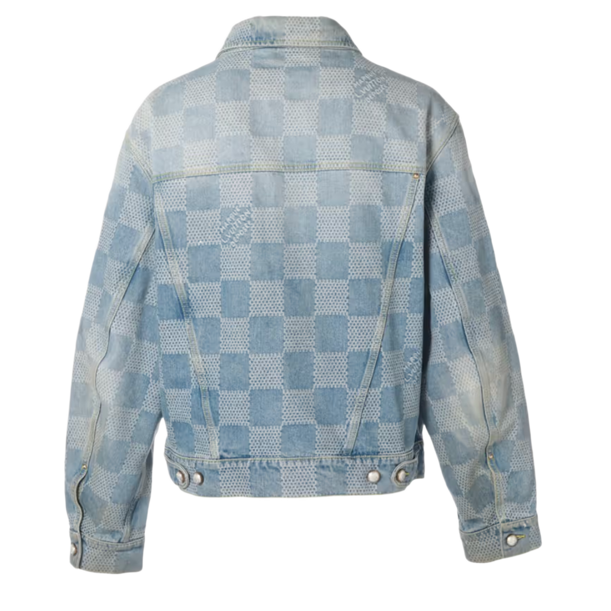 Louis Vuitton 'Blue' Damier Denim Jacket