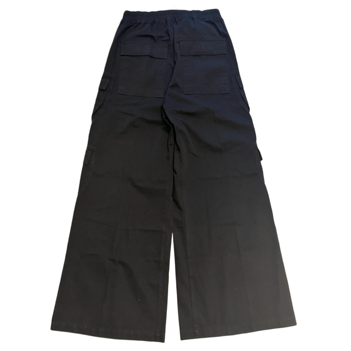 Rick Owens DRKSHDW 'Black' Heavyweight Cotton Jumbo Double Cargo Bela Pants