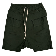 Rick Owens 'Forest Green' Cargo Pod Shorts