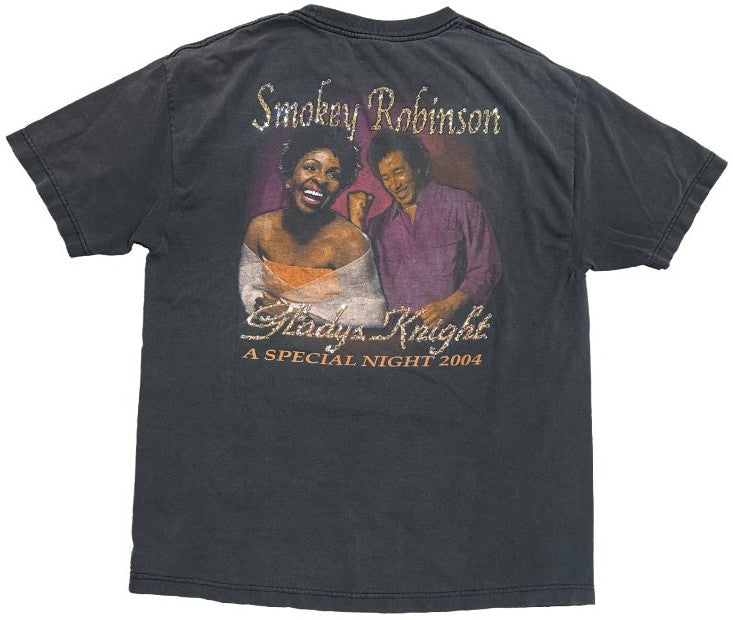 Smokey Robinson Gladys Knight 'A Special Night' Rhinestone Vintage Tee