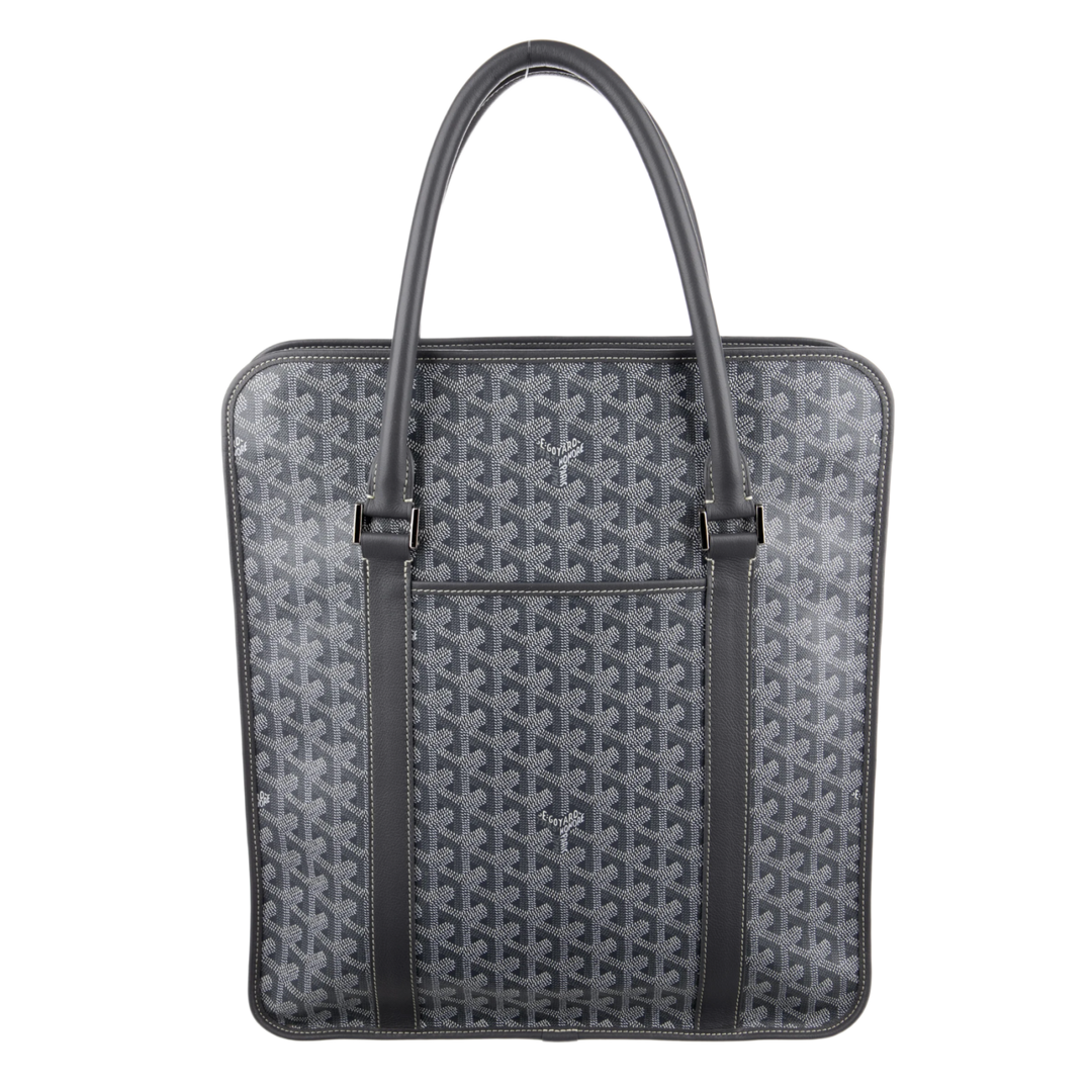 Goyard 'Grey' Goyardine Sac Bourgogne Bag