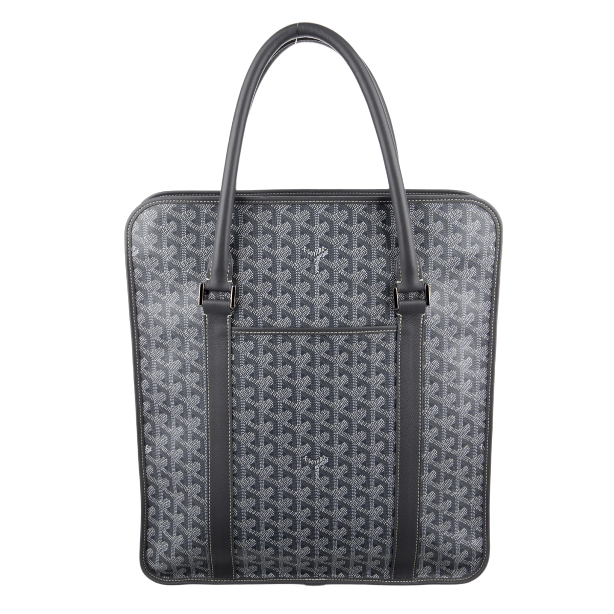 Goyard 'Grey' Goyardine Sac Bourgogne Bag