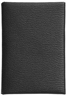 Hermès  'Black' Calvi Duo Compact Cardholder