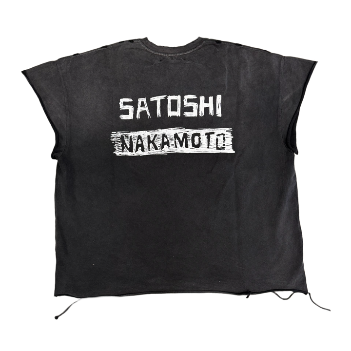 Satoshi Nakamoto 'Anarchy' Black Cutoff