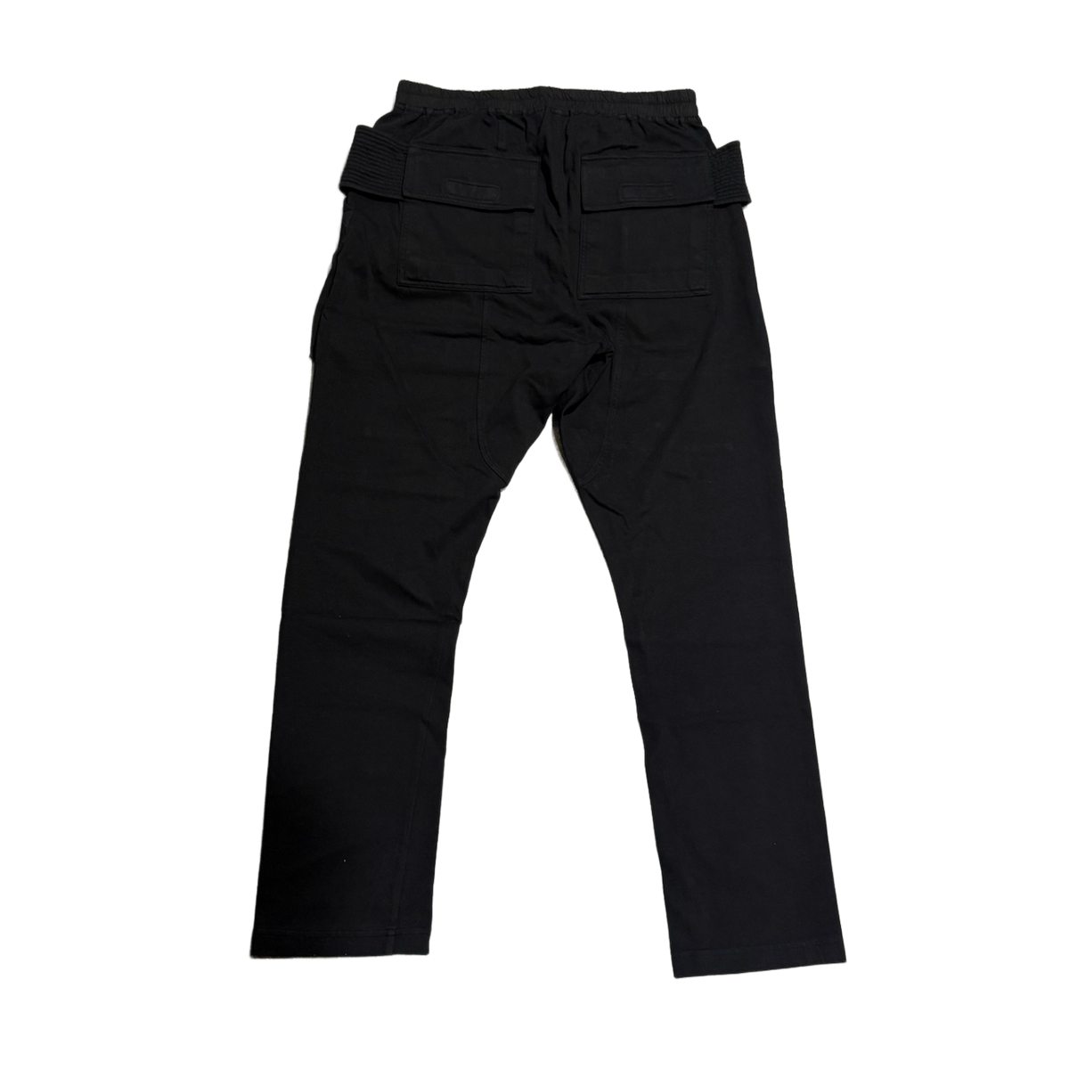 Rick Owens DRSHDW 'Black' Creatch Cargo Drawstring Pants