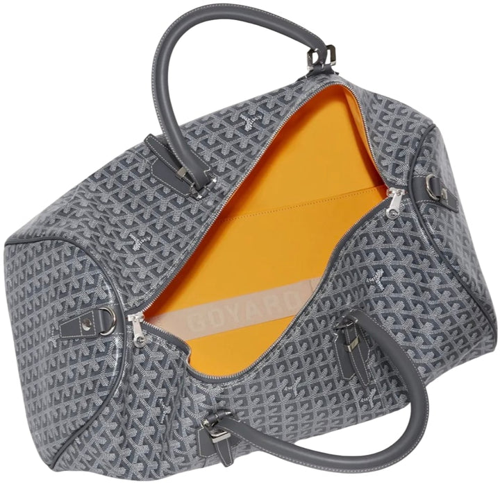 Goyard 'Boston 50' Grey Duffle Bag