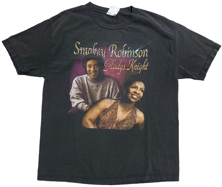Smokey Robinson Gladys Knight 'A Special Night' Rhinestone Vintage Tee