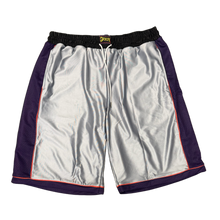 Greedy Unit 'Silver & Purple' Basketball Shorts