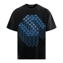 Satoshi Nakamoto 'Gridlock' Black Tee