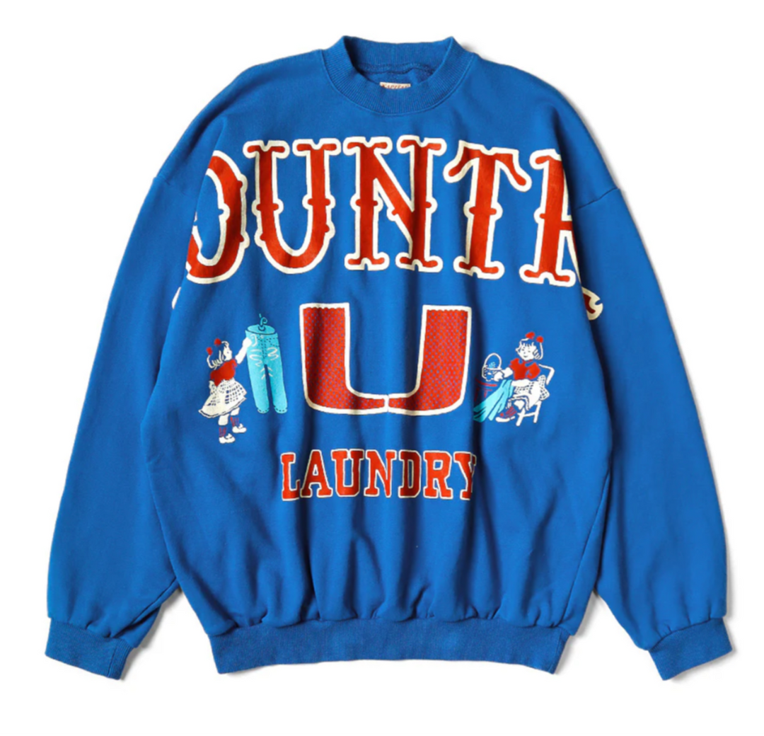 Kapital 'Blue Laundry' Fleece Sweater 