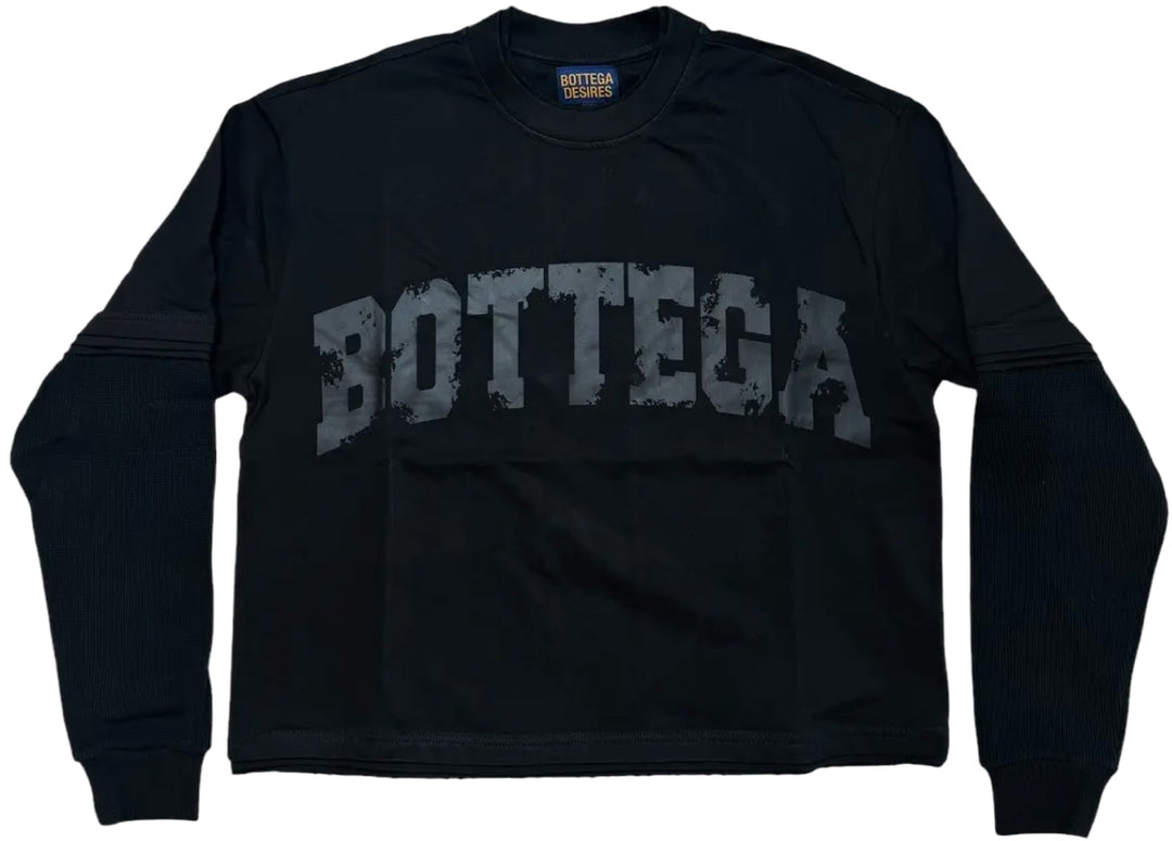 Bottega Desires 'War' Black Longsleeve