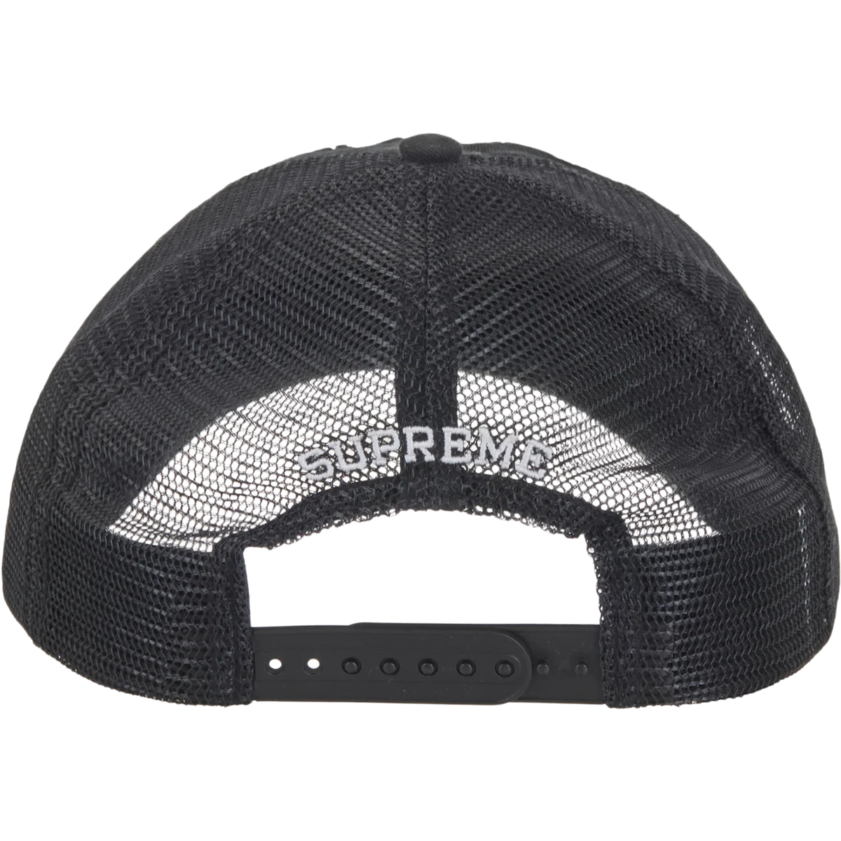 Supreme x The Misfits 'Black' Mesh Back 6-Panel 