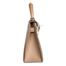 Hermès Kelly 'Tan Brown' Palladium Hardware Mini Kelly 20