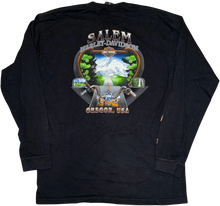 Harley Davidson 'Salem Oregon' Black Vintage Longsleeve Tee