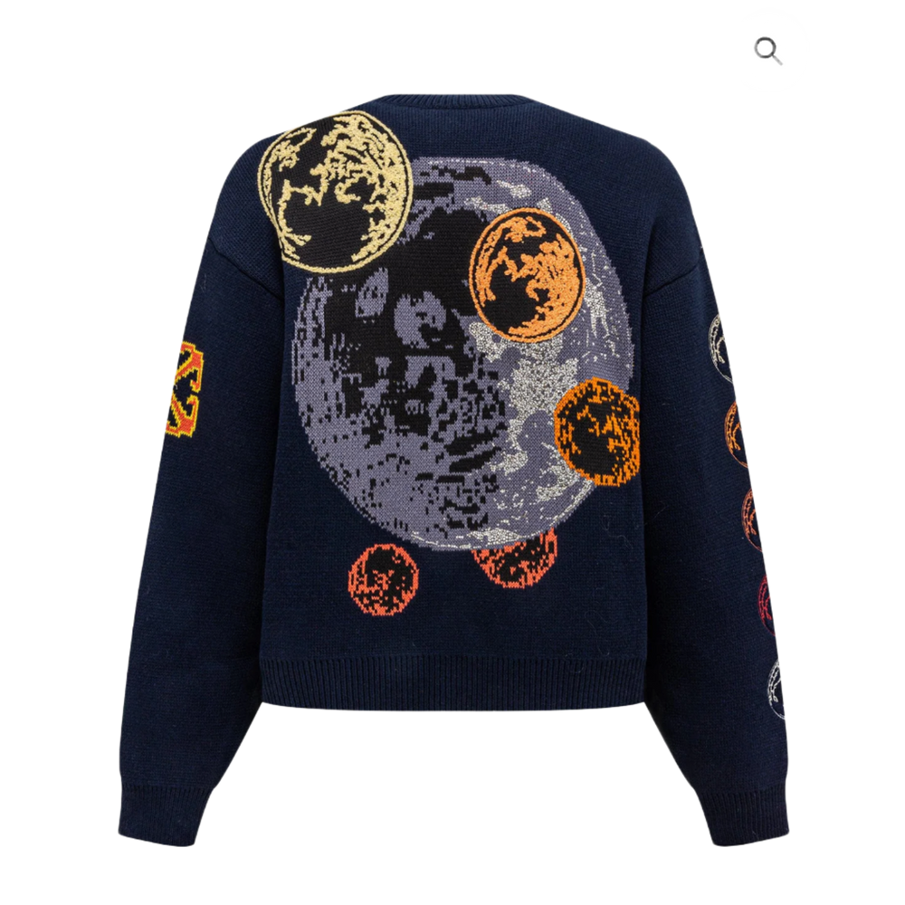Off-White 'Blue Moon' Varsity Cardigan