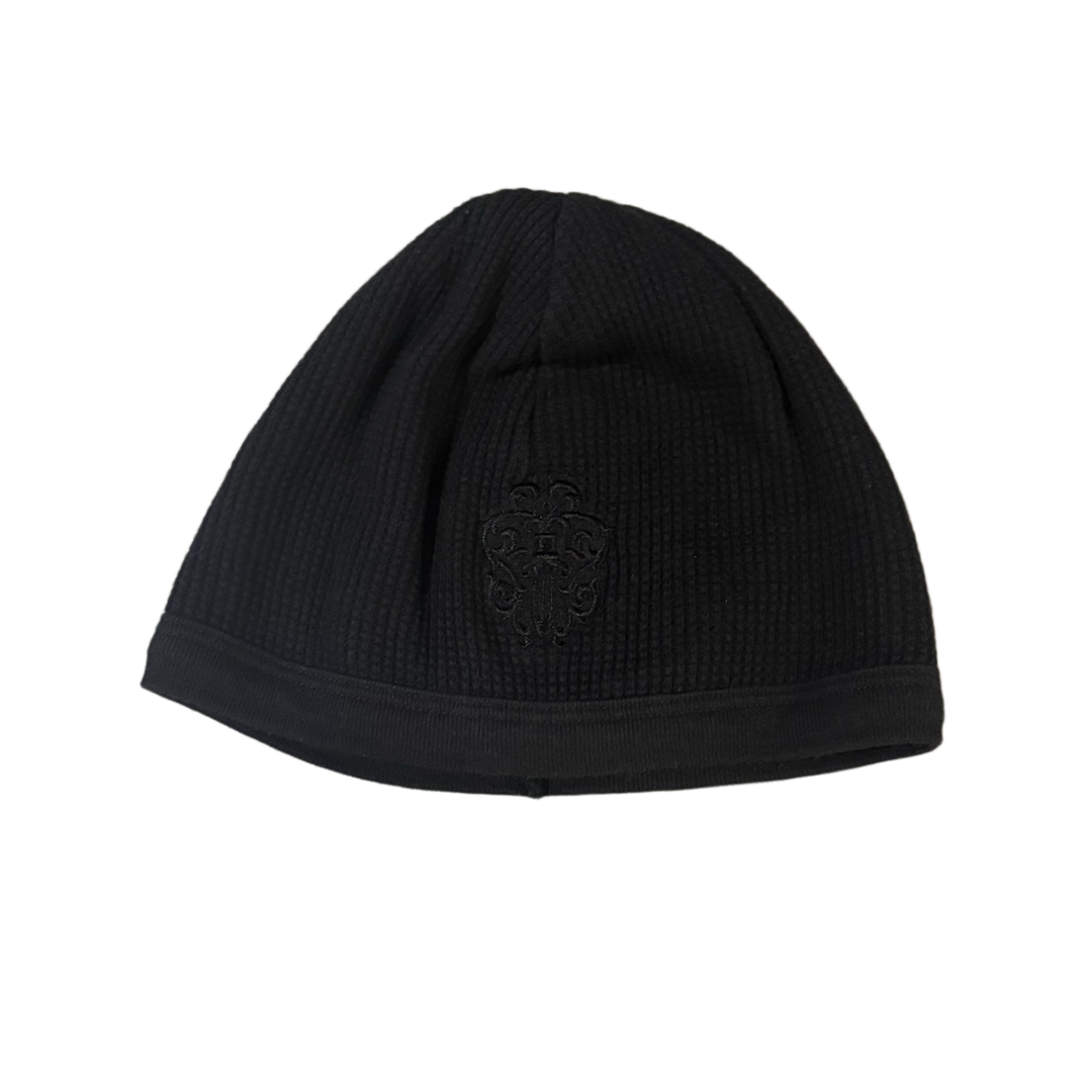 Chrome Hearts 'Double Black' Vintage Vine Dagger Skull Cap Beanie
