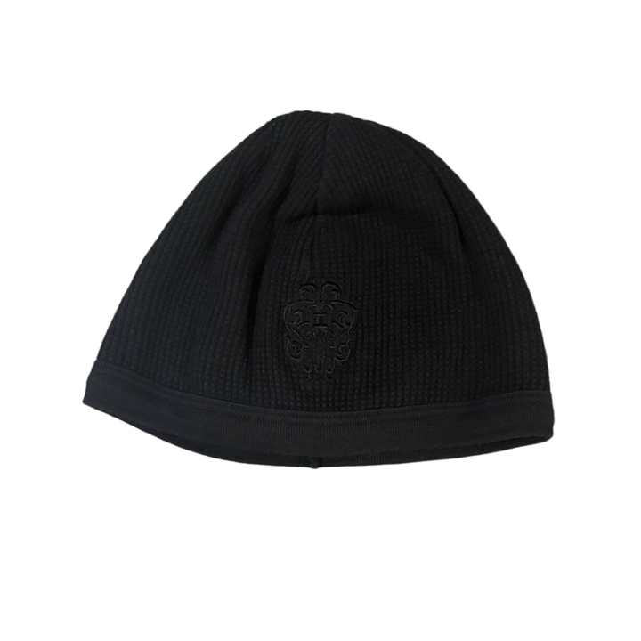 Chrome Hearts 'Double Black' Vintage Vine Dagger Skull Cap Beanie