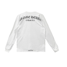 Chrome Hearts 'Scroll USA Script' White Pocket Longsleeve
