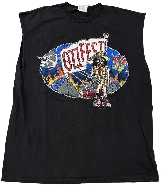 Black Sabbath '1999 Ozifest' Rhinestone Vintage Tee