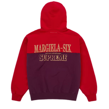 Supreme MM6 Maison Margiela Eagle Zip Up Hooded Sweatshirt Red
