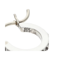Chrome Hearts 'Silver' Mini Hoop Earrings