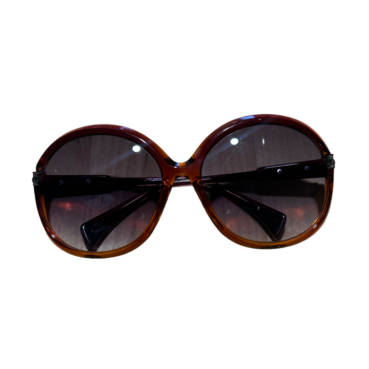 Chrome Hearts Cows Tear Amber Sunglasses