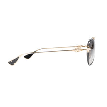 Chrome Hearts 'Spinner' Gold Sunglasses