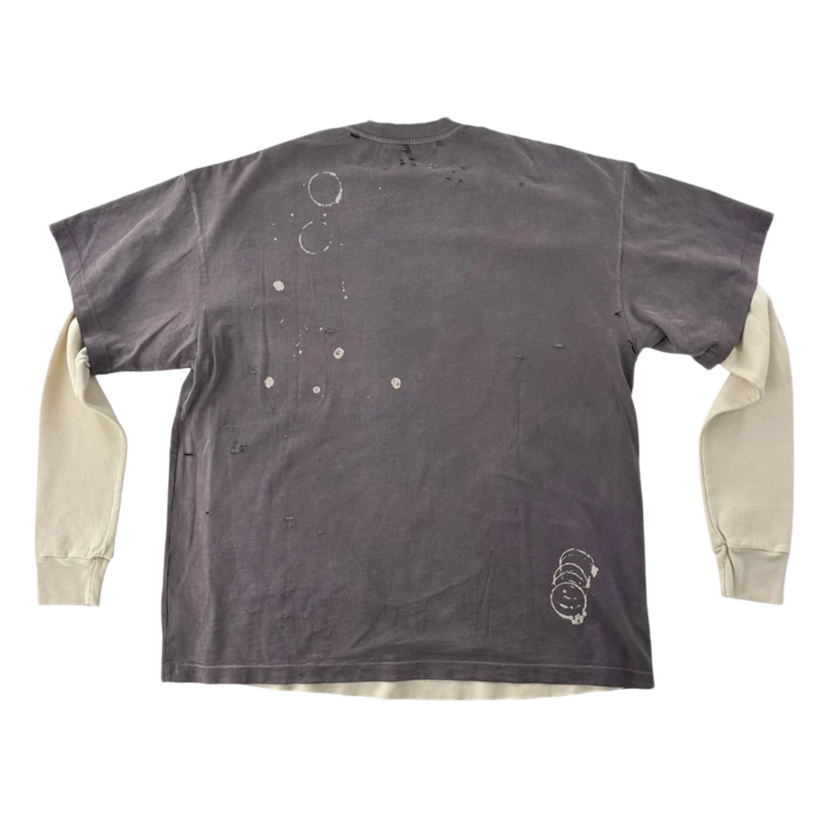 Satoshi Nakamoto 'Bleached Purple' Luke Thermal Longsleeve