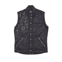 Chrome Hearts 'Flooded Cross Patch' Button Up Nylon Vest