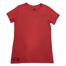 Chrome Hearts Women's 'Red' Vintage Scroll Floral Tee