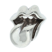 Chrome Hearts 'Silver' Rolling Stones Lip Ring