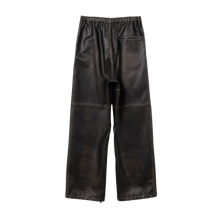 Maison Mihara Yasuhiro 'Black' Baggy Leather Pants