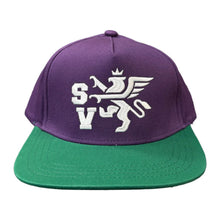 Saint Vanity 'Griffin' Purple and Green Hat