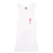 Chrome Hearts 'Rolling Stones Horseshoe' White Tank Top