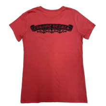 Chrome Hearts Women's 'Red' Vintage Scroll Floral Tee